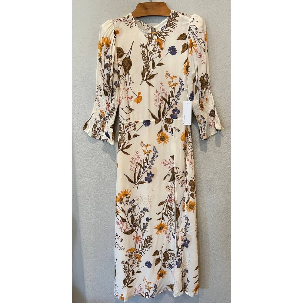 NWT REFORMATION Carolena Midi Dress Size 0